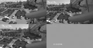 Установка систем видеонаблюдения на парковке в Отрадном в октябре